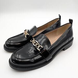 Sam Edelman Christy Loafer Shoes Slip-On Women's Black Size US11M EU42